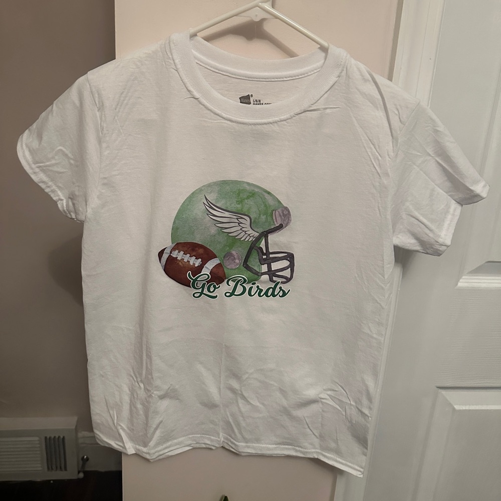 Kids large Eagles Go Birds Tee